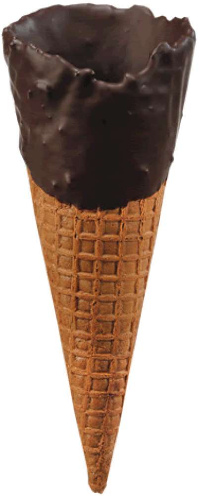 Party cone - chocolate